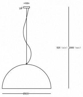 Подвесной светильник Maytoni Dome MOD169PL-05GR1 в Лысьве - lysva.mebel24.online | фото 4