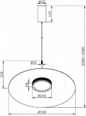 Подвесной светильник Maytoni Halo MOD041PL-L15W3K1 в Лысьве - lysva.mebel24.online | фото 4