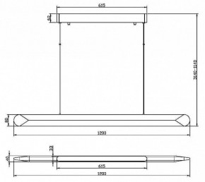 Подвесной светильник Maytoni Motion MOD276PL-L40B3K в Лысьве - lysva.mebel24.online | фото 3