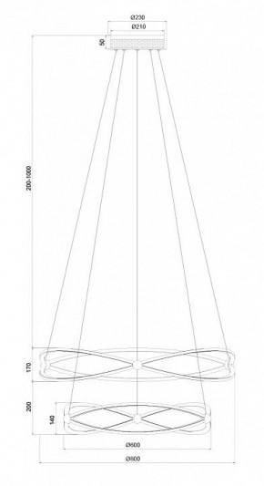 Подвесной светильник Maytoni Weave MOD062PL-L103CH3K в Лысьве - lysva.mebel24.online | фото 9