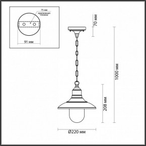 Подвесной светильник Odeon Light Campa 4965/1 в Лысьве - lysva.mebel24.online | фото 5