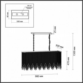 Подвесной светильник Odeon Light Chokka 5028/9A в Лысьве - lysva.mebel24.online | фото 5