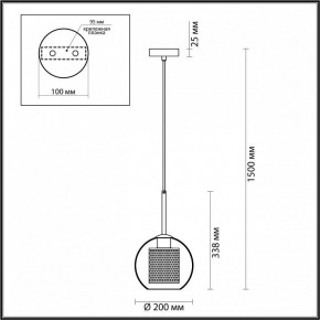 Подвесной светильник Odeon Light Clocky 4939/1 в Лысьве - lysva.mebel24.online | фото 4