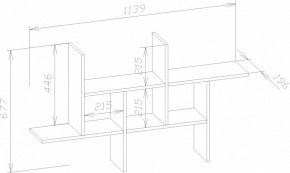 Полка навесная ПК-6 в Лысьве - lysva.mebel24.online | фото 4