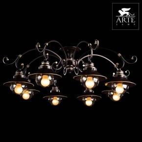 Потолочная люстра Arte Lamp Grazioso A4577PL-8CK в Лысьве - lysva.mebel24.online | фото 3