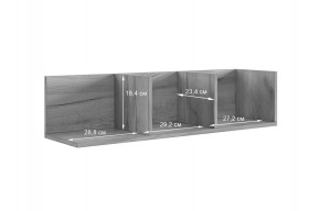 РИЧ Полка навесная 2 (кашемир) в Лысьве - lysva.mebel24.online | фото 3