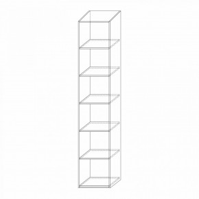 Шкаф 450 с зеркальным фасадом Марсель в Лысьве - lysva.mebel24.online | фото 10