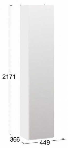 Шкаф для белья Порто СМ-393.07.212 в Лысьве - lysva.mebel24.online | фото 4