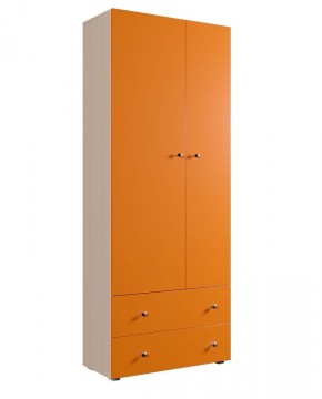 Шкаф ДМ 800 с 2-мя ящиками (оранж) в Лысьве - lysva.mebel24.online | фото