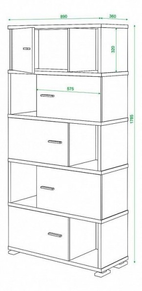 Шкаф комбинированный Домино СБ-30/5 в Лысьве - lysva.mebel24.online | фото 3