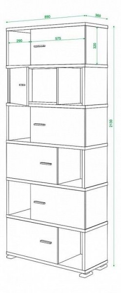 Шкаф комбинированный Домино СБ-30/6 в Лысьве - lysva.mebel24.online | фото 3