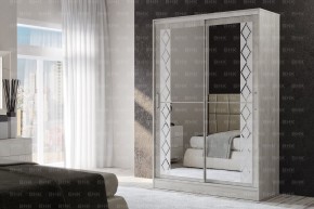 Шкаф-купе Флоренция 1,5 с 2 зеркалами в Лысьве - lysva.mebel24.online | фото 1