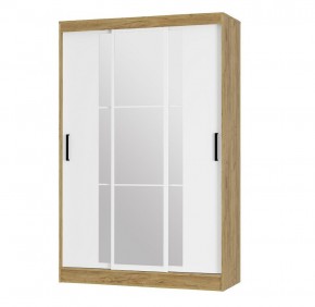 Шкаф-купе Тайм ШКК-03 (крафт/белый) в Лысьве - lysva.mebel24.online | фото 1