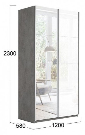 Шкаф-купе Траст СШК 2.120.60-13.15 в Лысьве - lysva.mebel24.online | фото 3