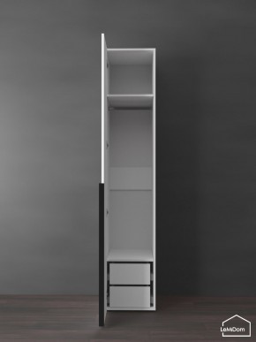 Шкаф Linnea MHR-1-3 2050х400х510 (Белый-М 11.1.1) в Лысьве - lysva.mebel24.online | фото 6