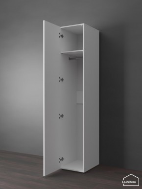 Шкаф Linnea MHR-1PO 2050х400х510 (Белый-М 11.1.2) в Лысьве - lysva.mebel24.online | фото 4