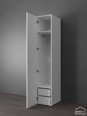 Шкаф Linnea MHR-1PO-3 2050х400х510 (Белый-М 11.1.2) в Лысьве - lysva.mebel24.online | фото 4