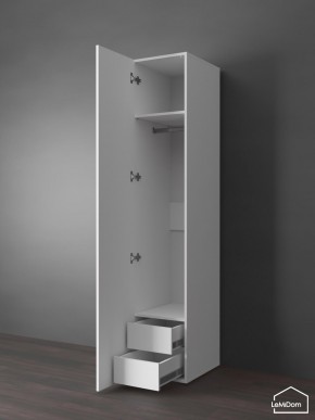 Шкаф Linnea MHR-1PO-3 2050х400х510 (Белый-М 11.1.2) в Лысьве - lysva.mebel24.online | фото 5