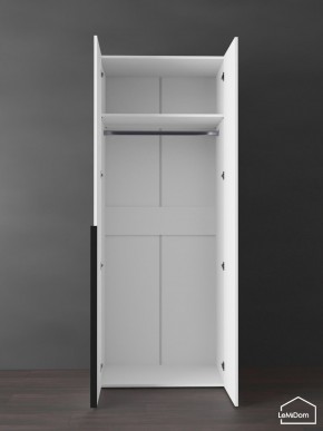 Шкаф Linnea MHR-2 2050х800х510 (Белый-М 11.1.2) в Лысьве - lysva.mebel24.online | фото 4