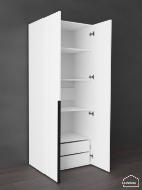 Шкаф Linnea MHR-2-4 2050х800х510 (Белый-М 11.1.2) в Лысьве - lysva.mebel24.online | фото 6