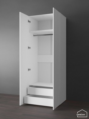 Шкаф Linnea MHR-2PO-3 2050х800х510 (Белый-М 11.1.2) в Лысьве - lysva.mebel24.online | фото 5