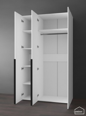 Шкаф Linnea MHR-3-1 2050х1200х510 (Белый-М 11.1.2) в Лысьве - lysva.mebel24.online | фото 5