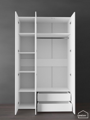 Шкаф Linnea MHR-3PO-2 2050х1200х510 (Белый-М 11.1.2) в Лысьве - lysva.mebel24.online | фото 5