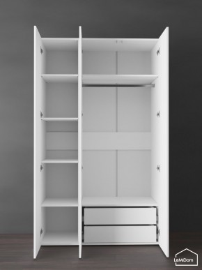 Шкаф Linnea MHR-3PO-2 2050х1200х510 (Белый-М 11.1.2) в Лысьве - lysva.mebel24.online | фото 6