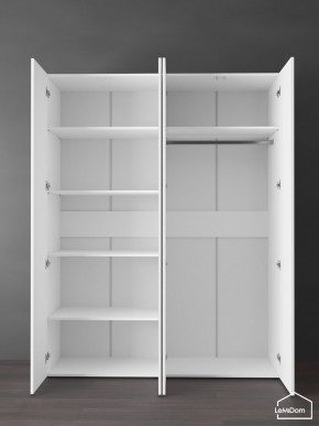 Шкаф Linnea MHR-4PO-1 2050х1600х510 (Белый-М 11.1.2) в Лысьве - lysva.mebel24.online | фото 4