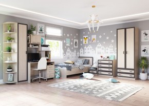 НАОМИ Шкаф 2-х створчатый с 2 ящиками в Лысьве - lysva.mebel24.online | фото 2