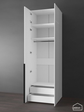 Шкаф с антресолью Linnea MHR-2A-3 2450х800х510 (Белый-М 11.1.2) в Лысьве - lysva.mebel24.online | фото 5