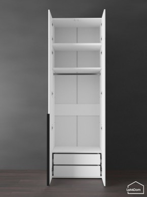 Шкаф с антресолью Linnea MHR-2A-3 2450х800х510 (Белый-М 11.1.2) в Лысьве - lysva.mebel24.online | фото 6