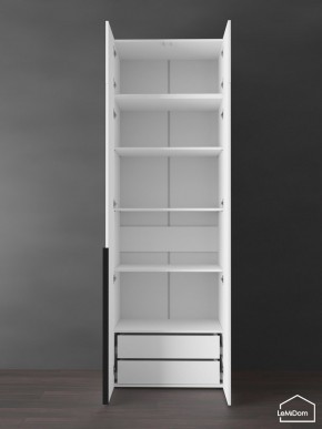 Шкаф с антресолью Linnea MHR-2A-4 2450х800х510 (Белый-М 11.1.2) в Лысьве - lysva.mebel24.online | фото 6