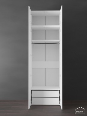 Шкаф с антресолью Linnea MHR-2POA-3 2450х800х510 (Белый-М 11.1.1) в Лысьве - lysva.mebel24.online | фото 5
