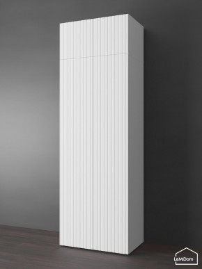 Шкаф с антресолью Linnea MHR-2POA-3 2450х800х510 (Белый-М 11.1.2) в Лысьве - lysva.mebel24.online | фото 1