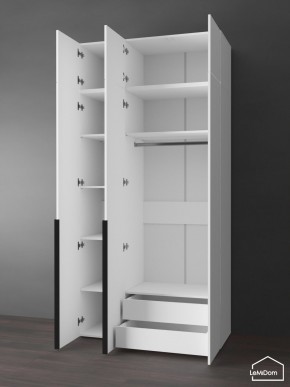 Шкаф с антресолью Linnea MHR-3A-2 2450х1200х510 (Белый-М 11.1.1) в Лысьве - lysva.mebel24.online | фото 5