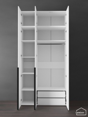 Шкаф с антресолью Linnea MHR-3A-2 2450х1200х510 (Белый-М 11.1.1) в Лысьве - lysva.mebel24.online | фото 6
