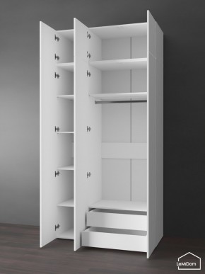 Шкаф с антресолью Linnea MHR-3POA-2 2450х1200х510 (Белый-М 11.1.2) в Лысьве - lysva.mebel24.online | фото 5