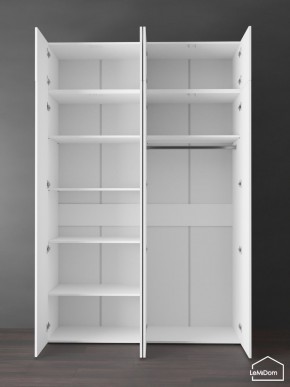 Шкаф с антресолью Linnea MHR-4POA-1 2450х1600х510 (Белый-М 11.1.1) в Лысьве - lysva.mebel24.online | фото 4