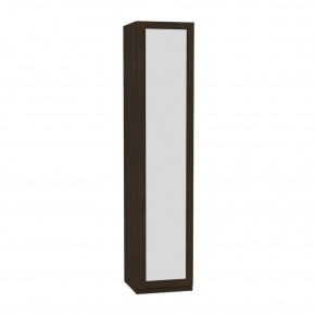 Шкаф с зеркалом R-198х45х45-2-PO-M (Риал) Венге в Лысьве - lysva.mebel24.online | фото