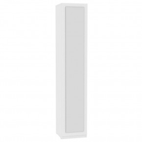 Шкаф с зеркалом R-230х45х45-2-PO-M (Риал) Белый в Лысьве - lysva.mebel24.online | фото