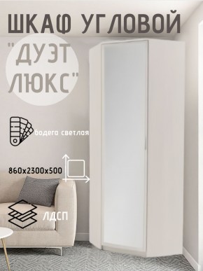 Шкаф угловой Дуэт Люкс с зеркалом в Лысьве - lysva.mebel24.online | фото 6