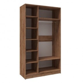 Шкаф Вегас 1200 Дуб крафт табачный/Дуб крафт белый в Лысьве - lysva.mebel24.online | фото 2