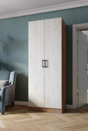 Шкаф Вегас 800 Дуб крафт табачный/Дуб крафт белый в Лысьве - lysva.mebel24.online | фото 1