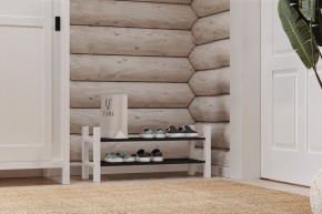 Скамья 85х37 Кантри для обуви белая в Лысьве - lysva.mebel24.online | фото 4
