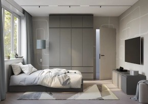 Спальня Симпл (графит) модульная в Лысьве - lysva.mebel24.online | фото 52