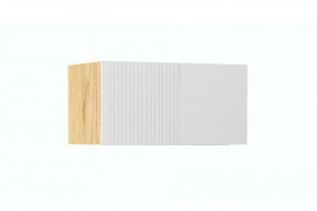 СТЕФАНИ-1.1 Антресоль (дуб крафт золотой/белый софт) в Лысьве - lysva.mebel24.online | фото