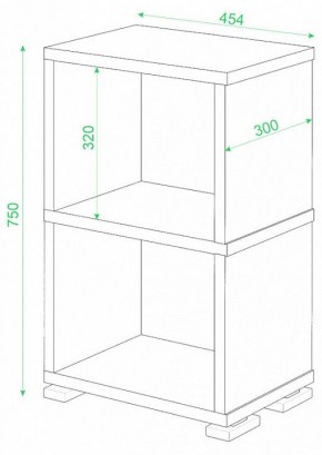 Стеллаж-колонка Домино СБ-15/2 в Лысьве - lysva.mebel24.online | фото 2