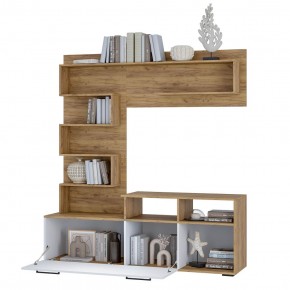 Гостиная Евро (крафт/белый) в Лысьве - lysva.mebel24.online | фото 2