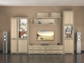 Стенка Ливорно дуб сонома в Лысьве - lysva.mebel24.online | фото 2